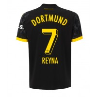 Borussia Dortmund Giovanni Reyna #7 Udebanetrøje 2023-24 Kortærmet